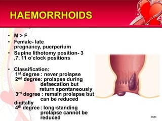 MANAGEMENTMEDICALH2 receptor antagonist - cimetidine, ranitidineProton pump inhibitors – omeprazole, lanzoprazoleH. pyloriirradicationTriple  regimen – proton pump inhibitor + 2 antibiotics given for 1 week (elimination rate > 90%) 	e.g. Omeprazol + metronidazole/amoxycillin + clarithromycinGU– remove ulcer, gastrin secreting zone            – Billroth I gastrectomyDU – Polya or Billroth II gastrectomy           – VagotomySURGICAL51/81