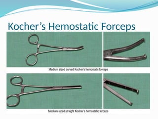 Kocher’s Hemostatic Forceps
 