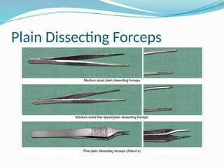 Plain Dissecting Forceps
 