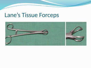 Lane’s Tissue Forceps
 