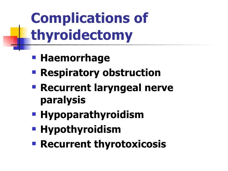 thyroid surgery