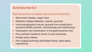 Post Infection Surgical Infection are the post operative infection to the patient | PPTX