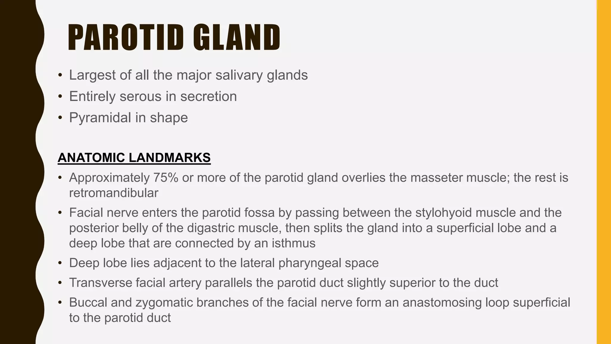 Parotid gland swelling | PPTX
