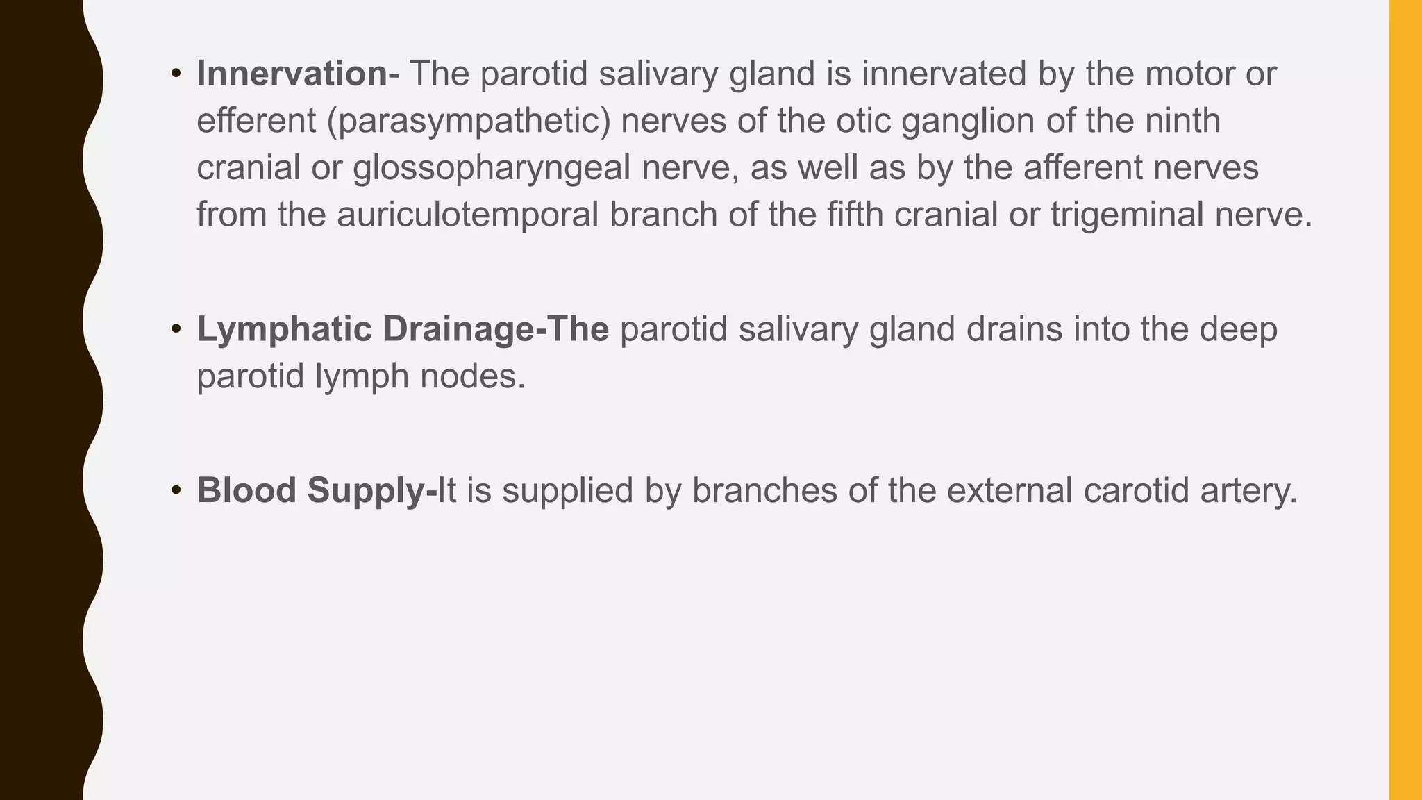 Parotid gland swelling | PPTX