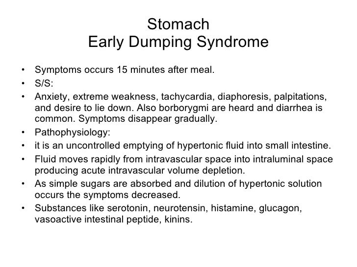 Dumping Syndrome Foods To Eat Dumping Syndrome Foods To Eat