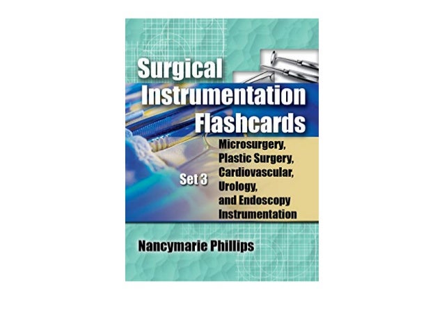 [PDF] Surgical Instrument Flashcards Set 3: Microsurgery, Plastic Sur…