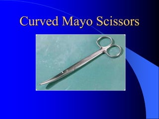 Curved Mayo Scissors
 