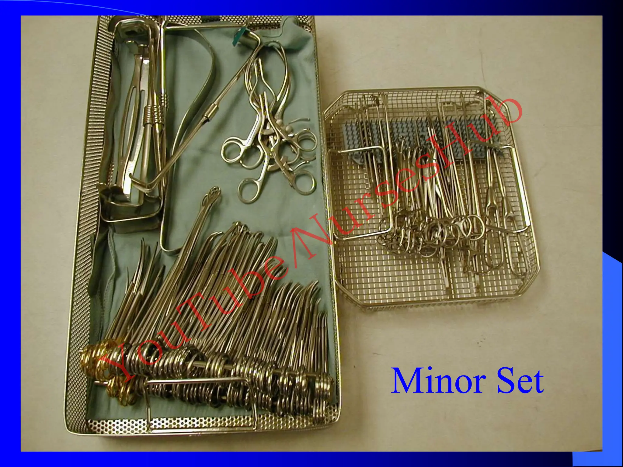 Minor Set
YouTube/NursesHub
 