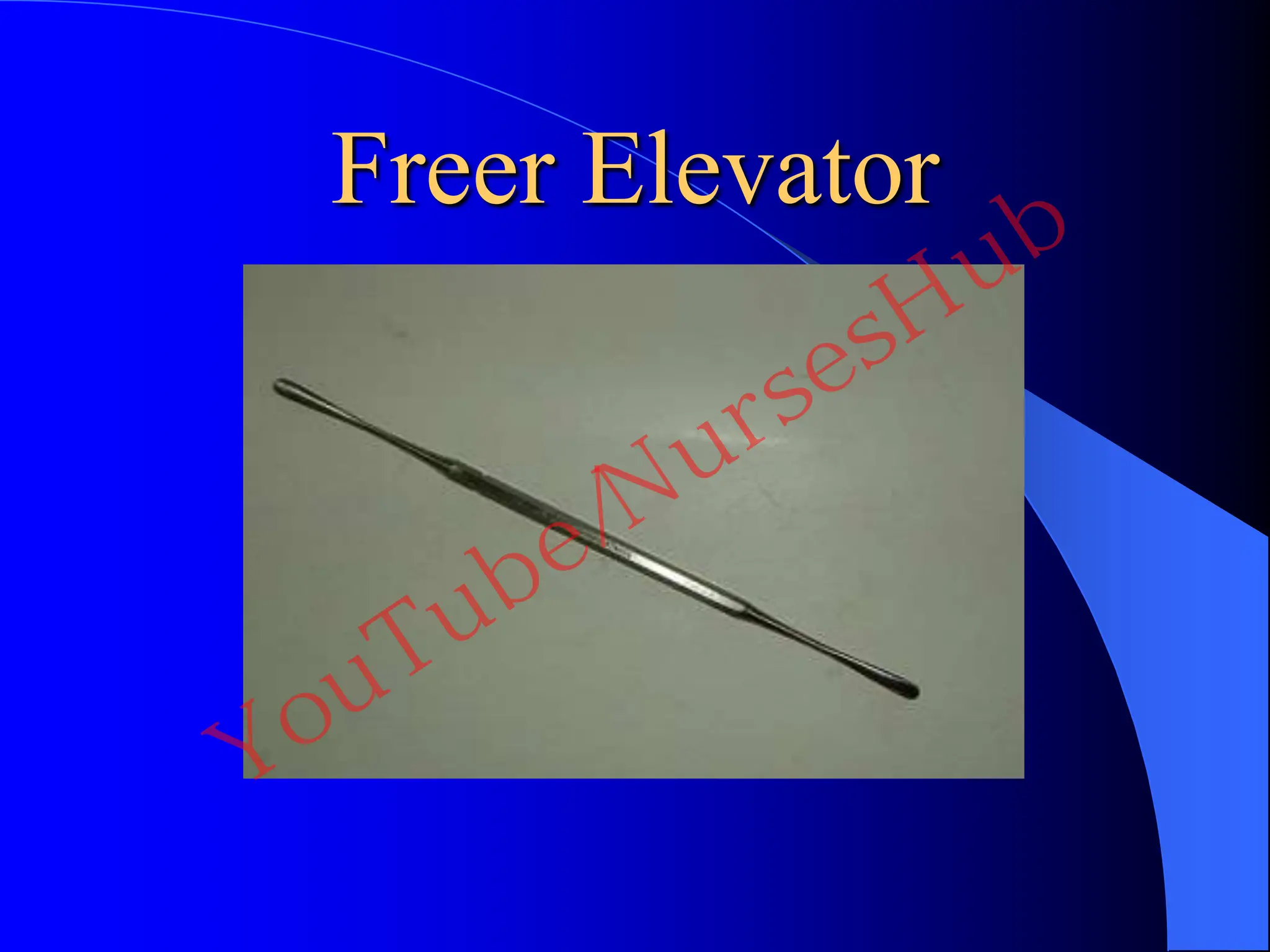Freer Elevator
YouTube/NursesHub
 