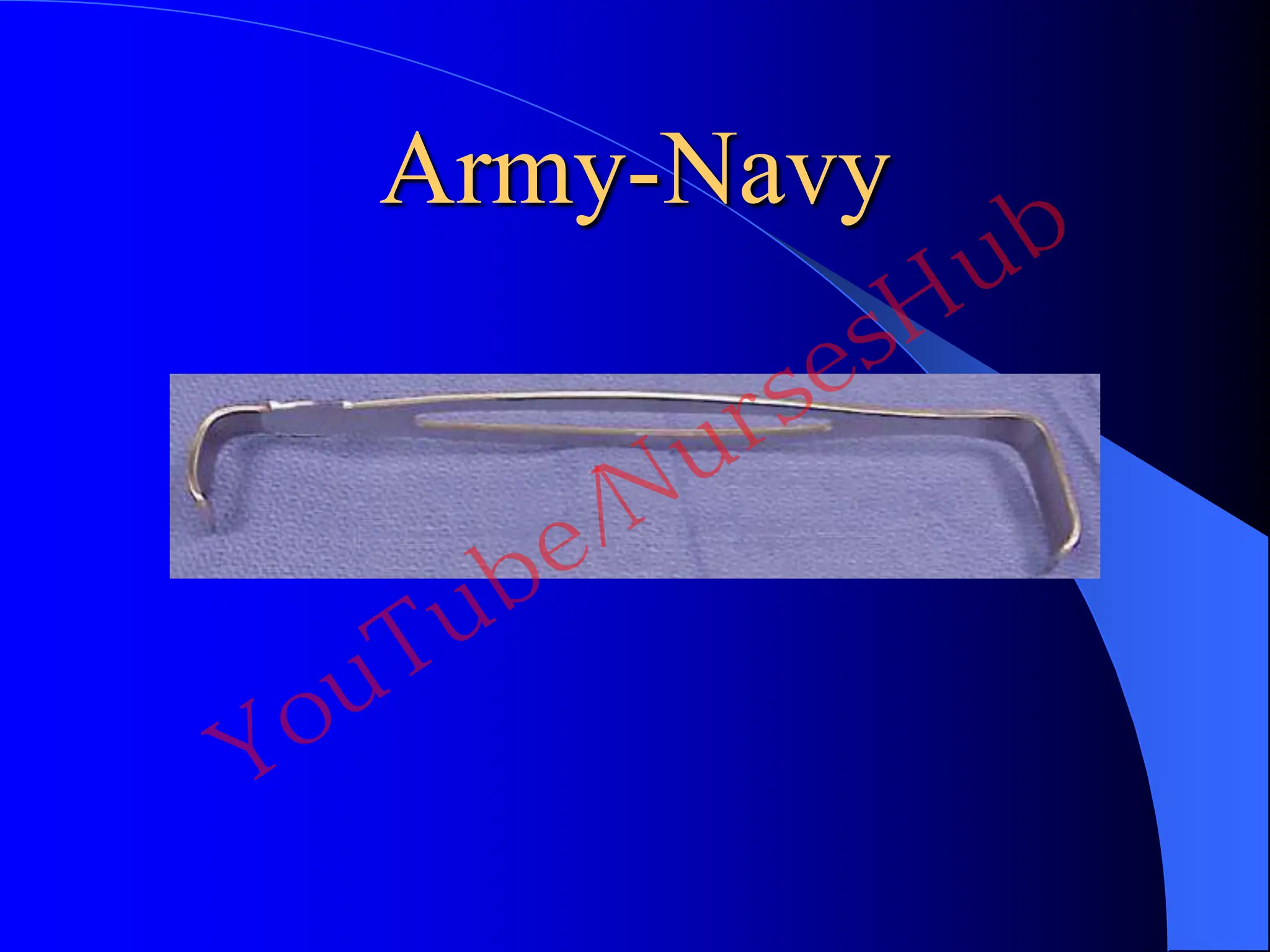 Army-Navy
YouTube/NursesHub
 
