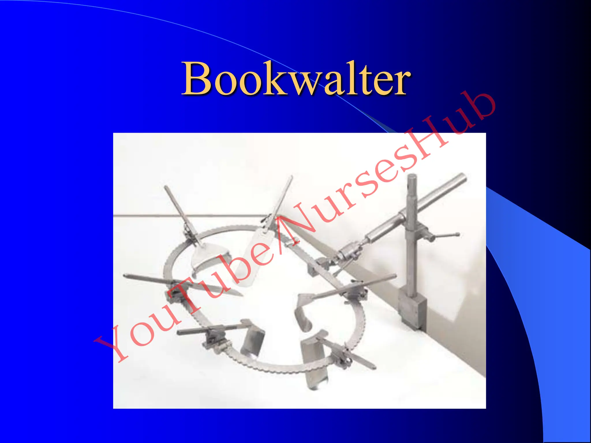 Bookwalter
YouTube/NursesHub
 
