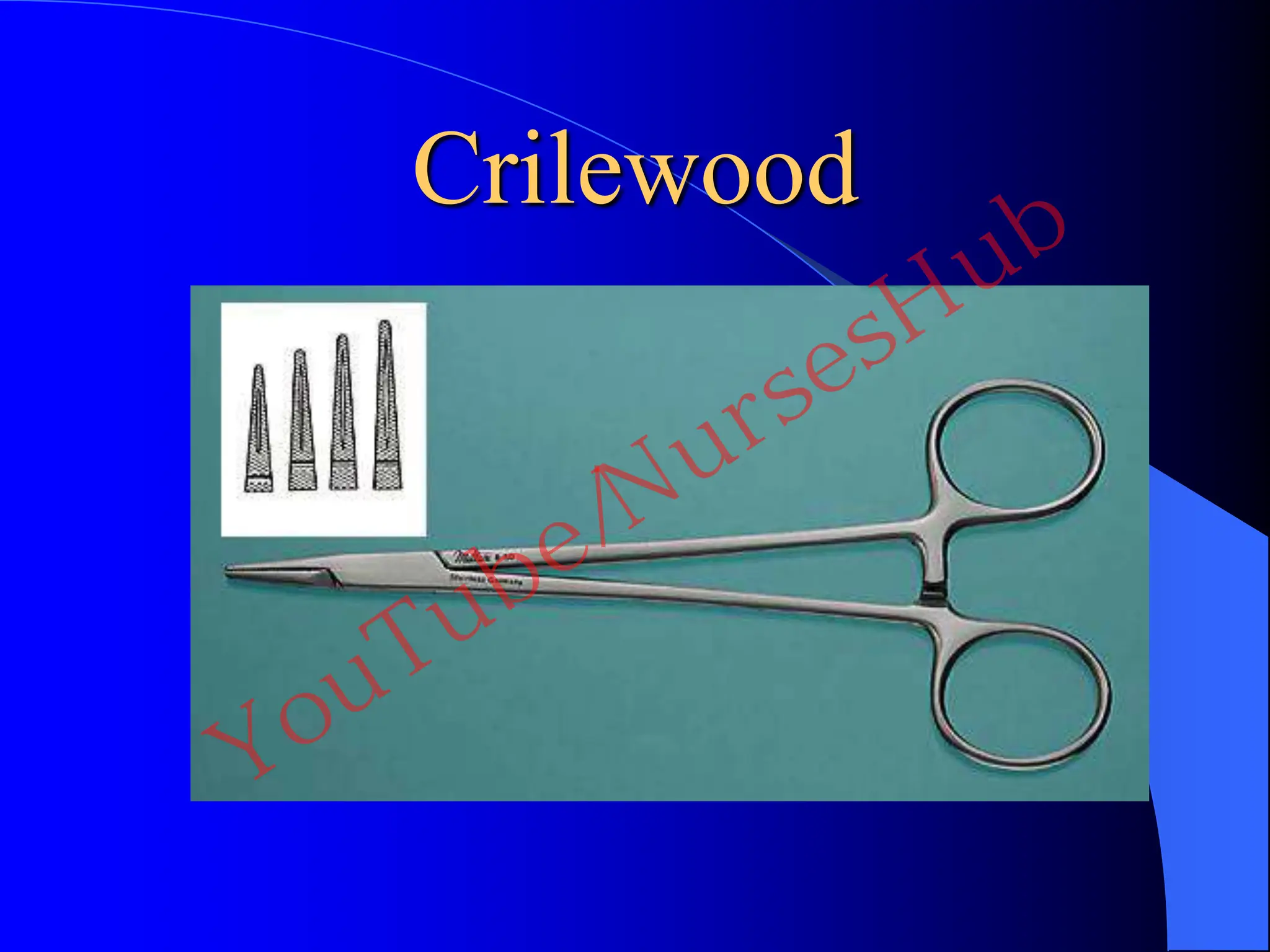 Crilewood
YouTube/NursesHub
 