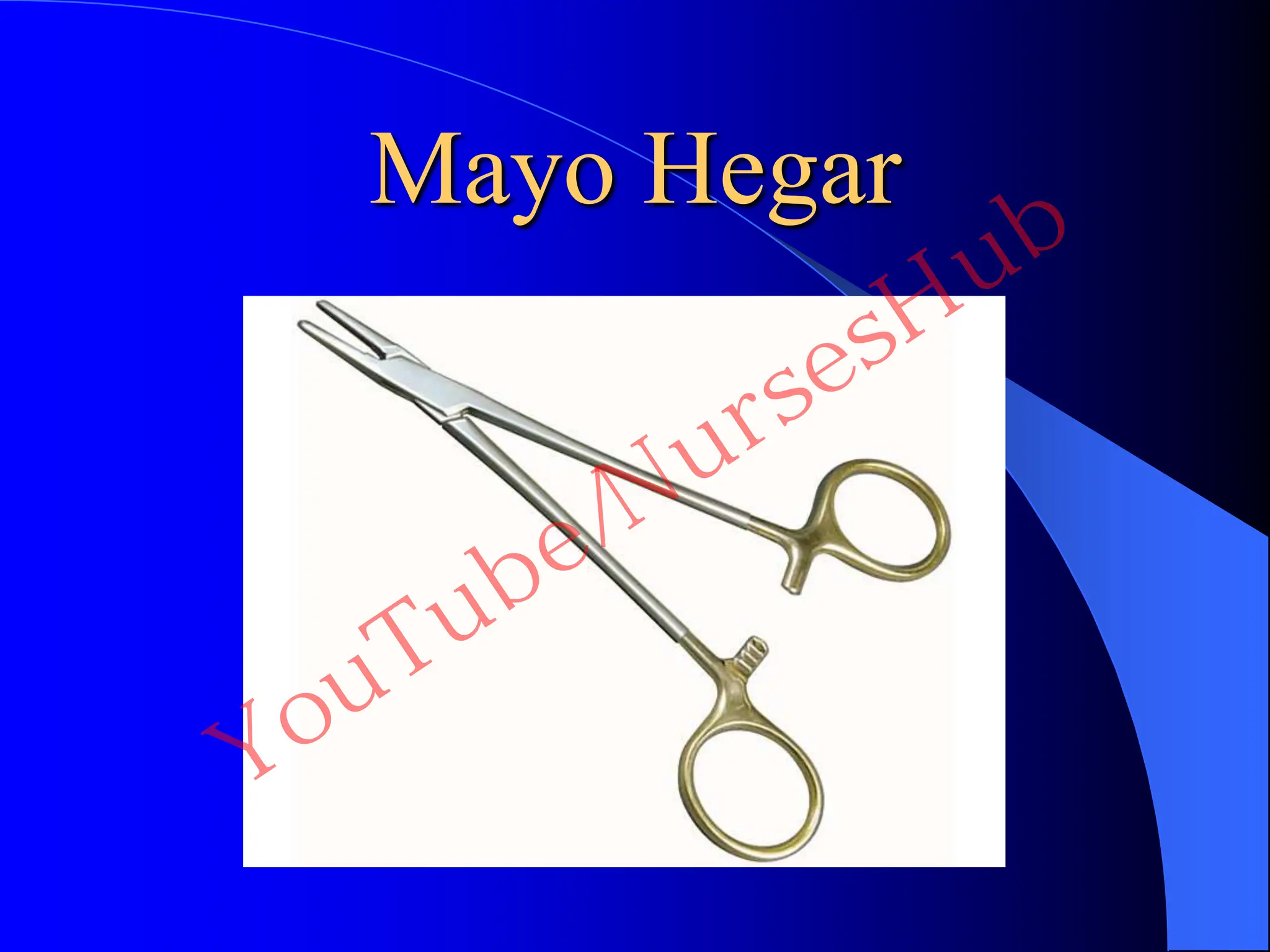 Mayo Hegar
YouTube/NursesHub
 