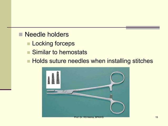 Surgical instruments, drains & catheters | PPSX