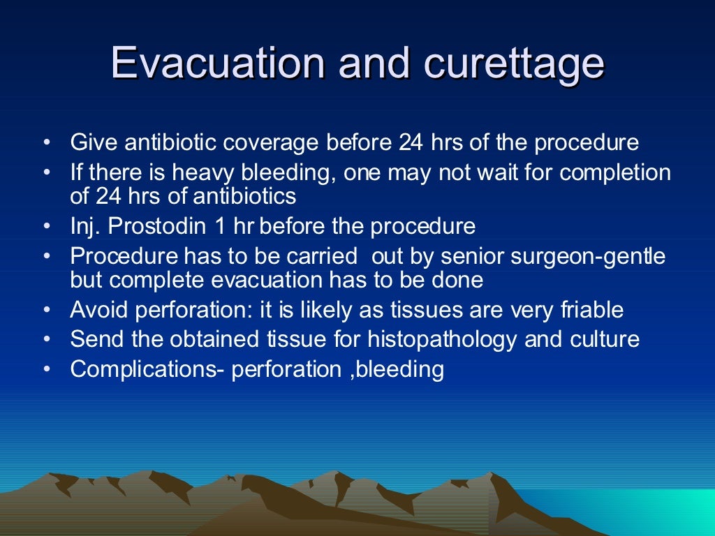 SURGICAL MANAGEMENT OF SEPTIC ABORTION