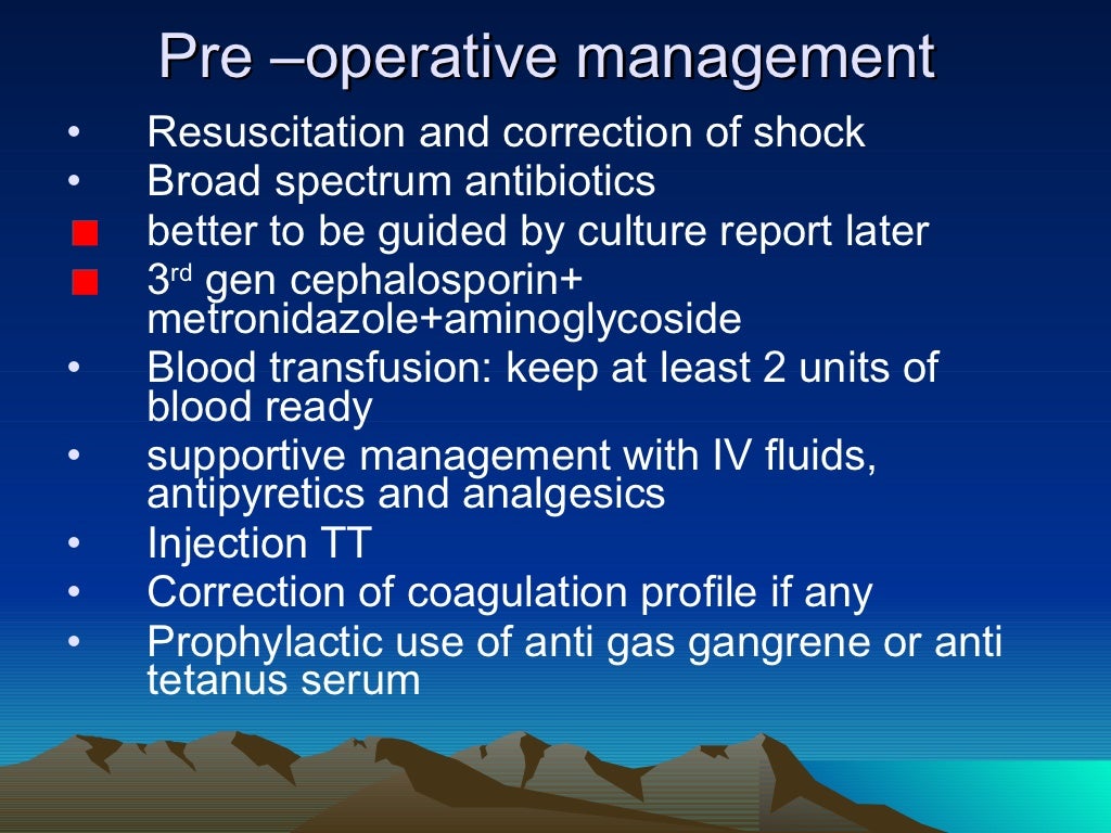 SURGICAL MANAGEMENT OF SEPTIC ABORTION