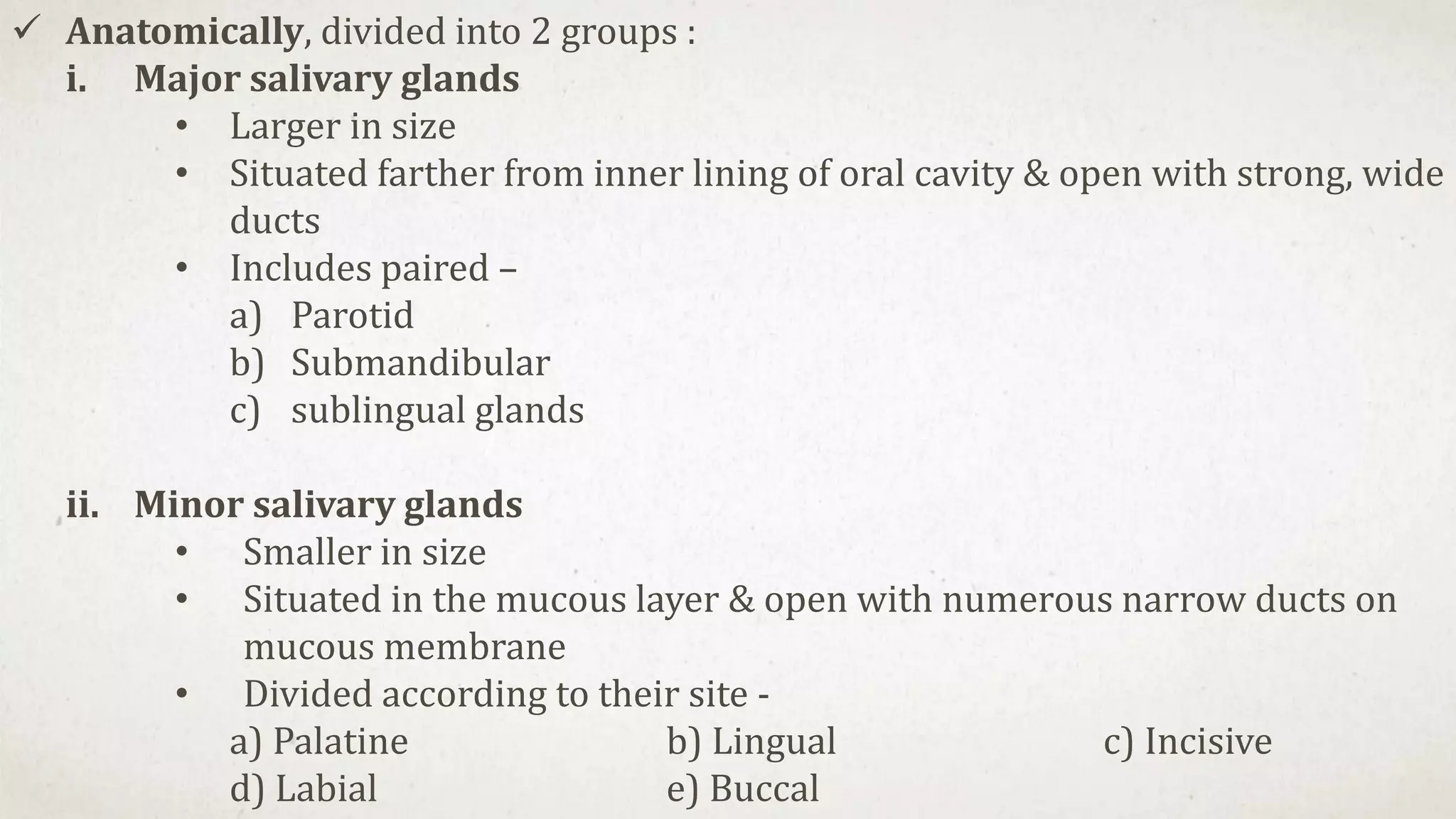 Surgical anatomy of major salivary glands | PPTX