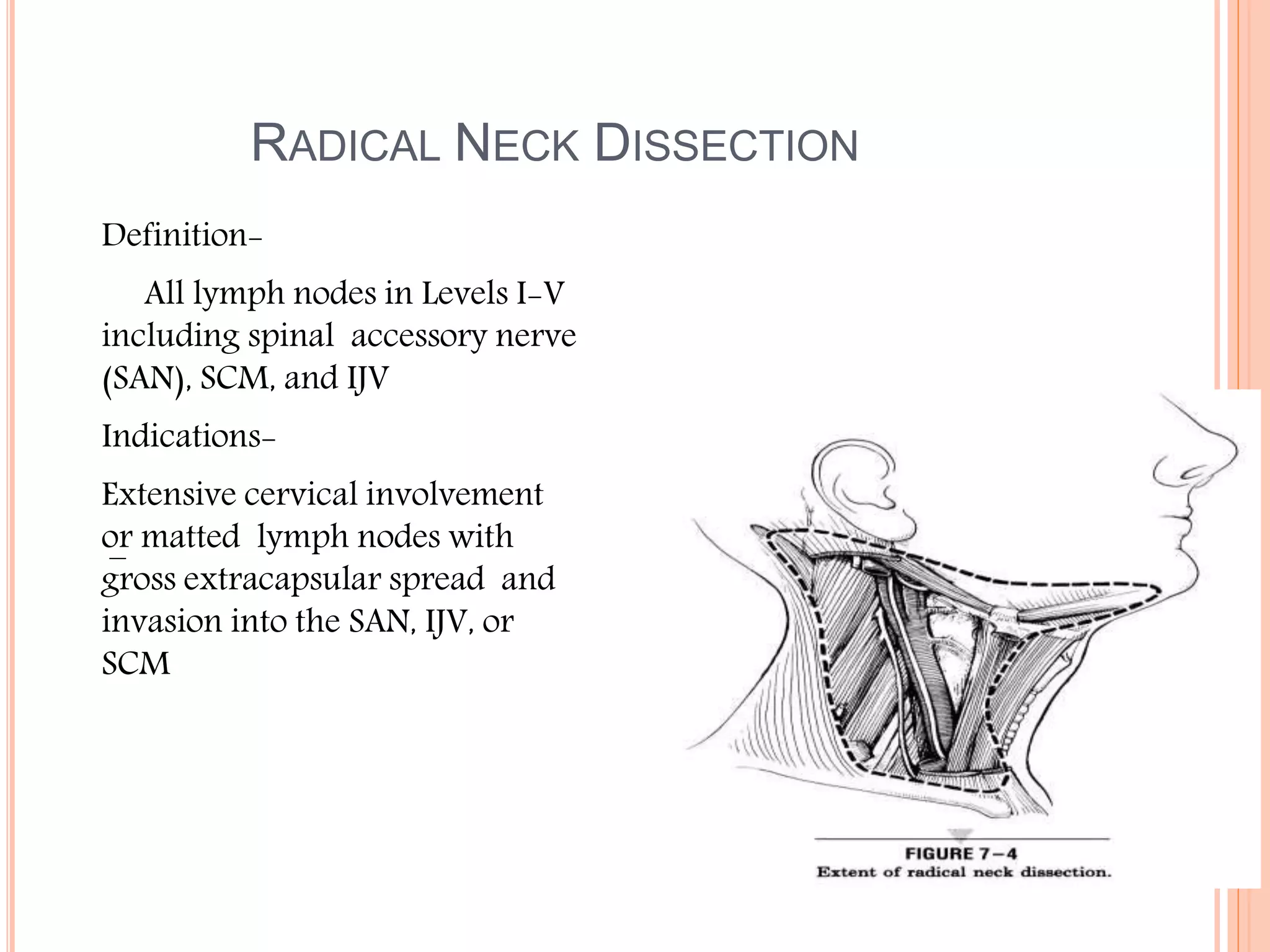 Surgical anatomy of neck and types of neck dissection | PPTX