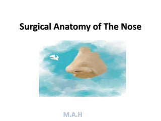 Surgical Anatomy of The Nose
M.A.H
 
