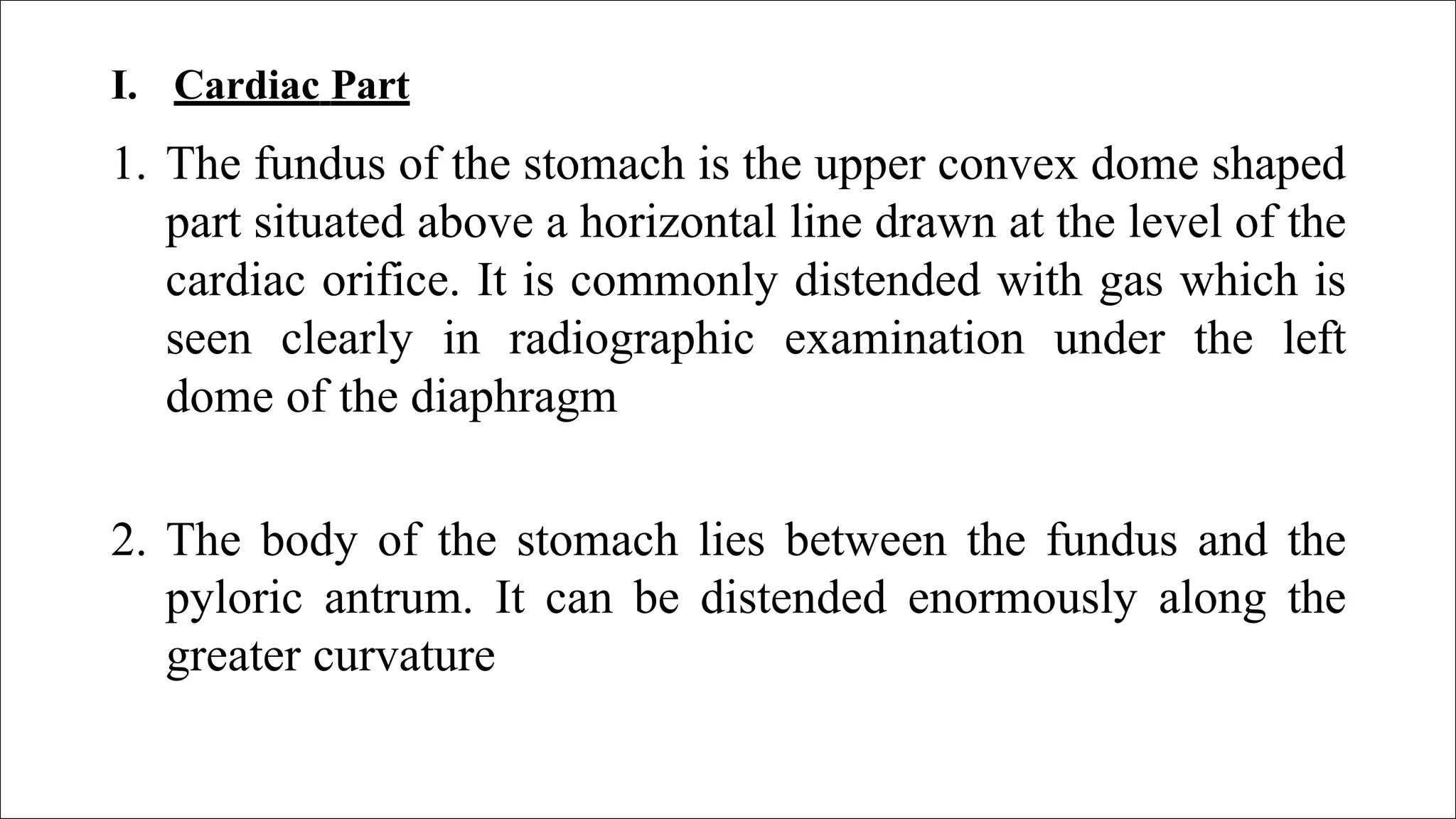 surgical anatomy of stomach and duodenum | PPTX