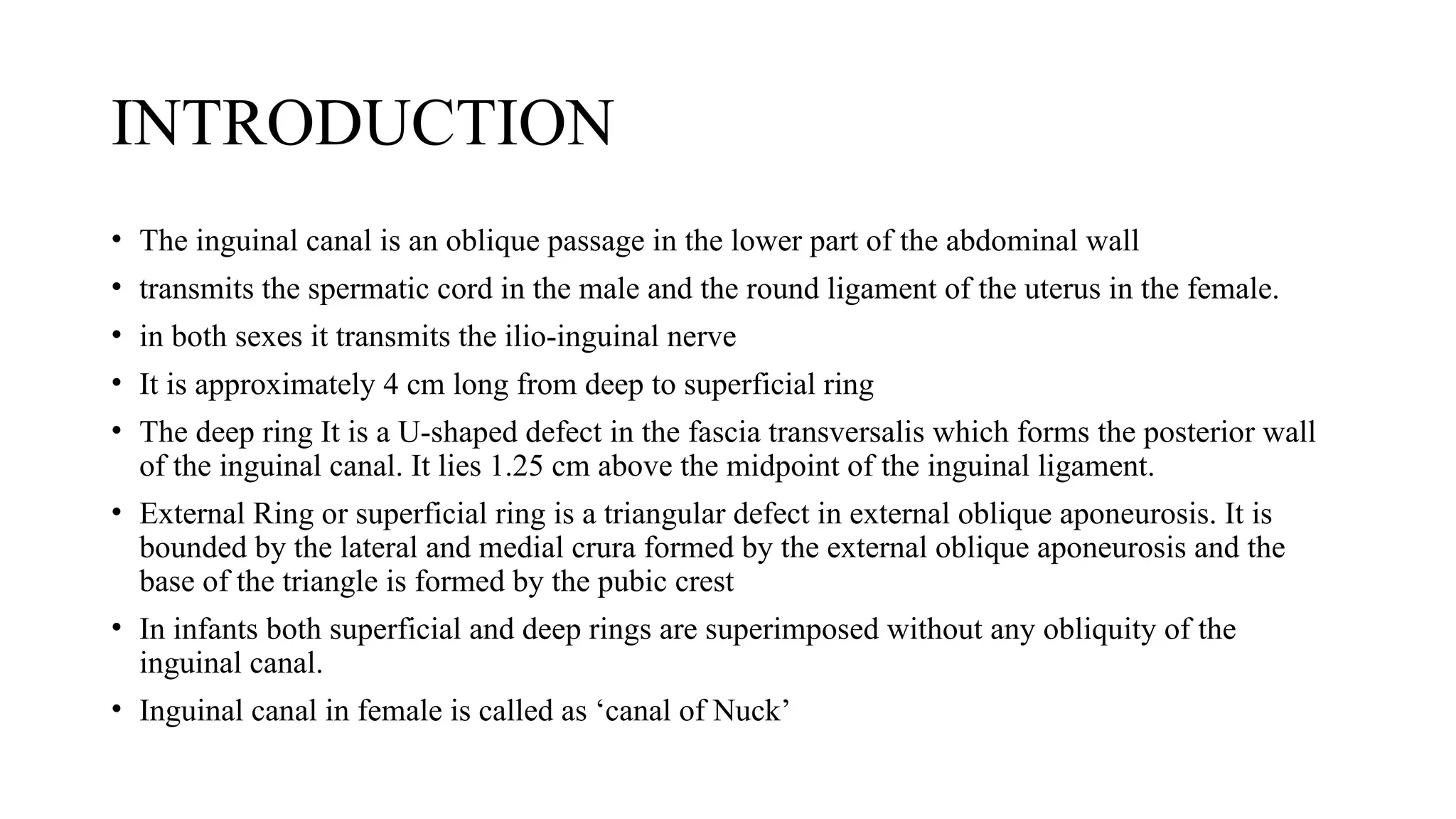 SURGICAL AND APPLIED ANATOMY OF THE INGUINAL CANAL BK.ppt