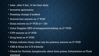 Surgical aspects complications of renal transplant.pptx