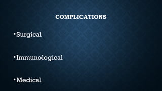 Surgical aspects complications of renal transplant.pptx