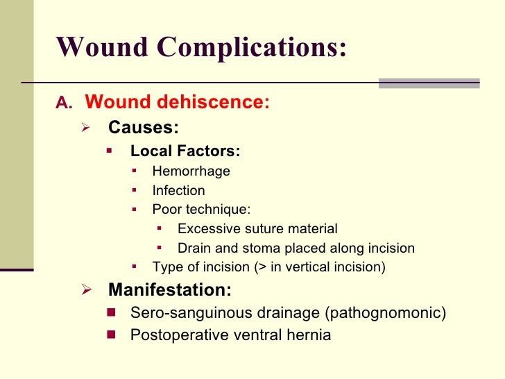 Surgical Complications