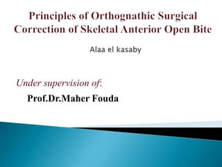 Under supervision of:
Prof.Dr.Maher Fouda
 
