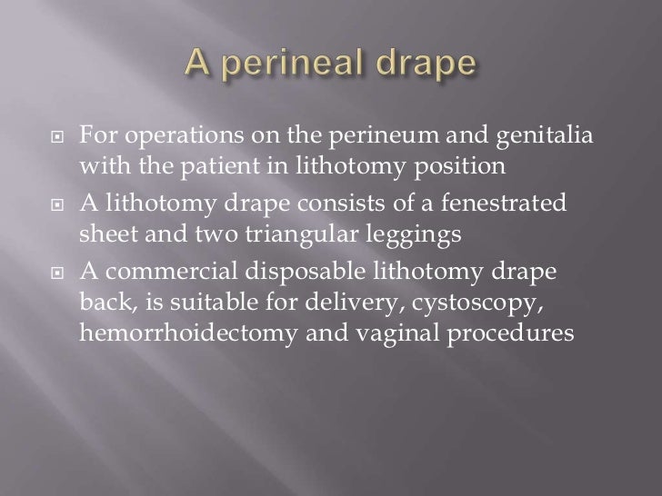 Surgical Draping