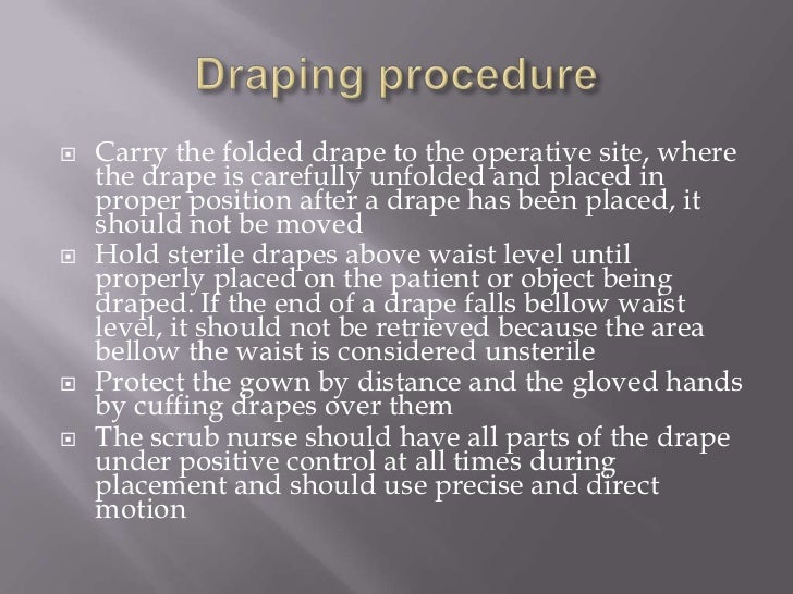 Surgical Draping
