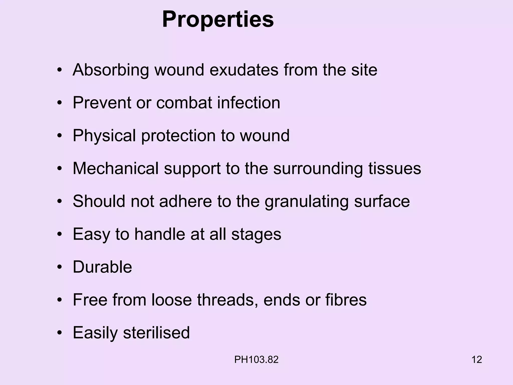 Surgical dressings ,sutures and ligatures PPT