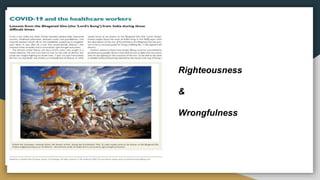 Righteousness
&
Wrongfulness
 