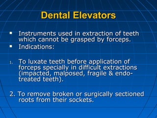 Surgical exodontia | PPT