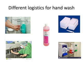 Different logistics for hand wash
 
