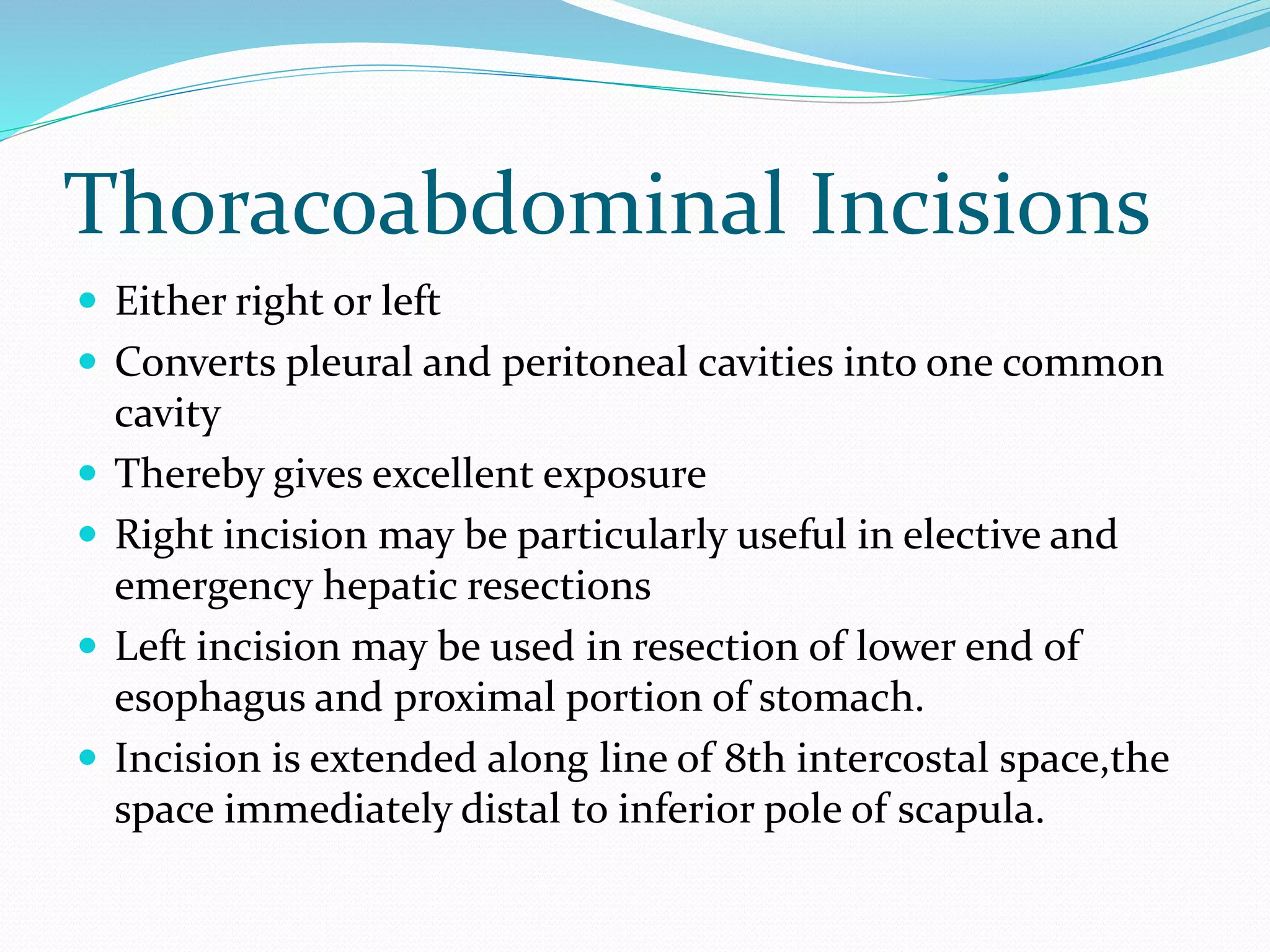 skin incisions | PPTX