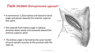 Surgical incisions