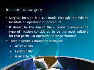 Winograd Incision Comprehensive Guide to Surgical Incisions: Techniques, Types, and ...