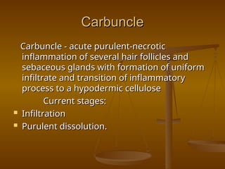surgical infection diseases for 3rd year students | PPT
