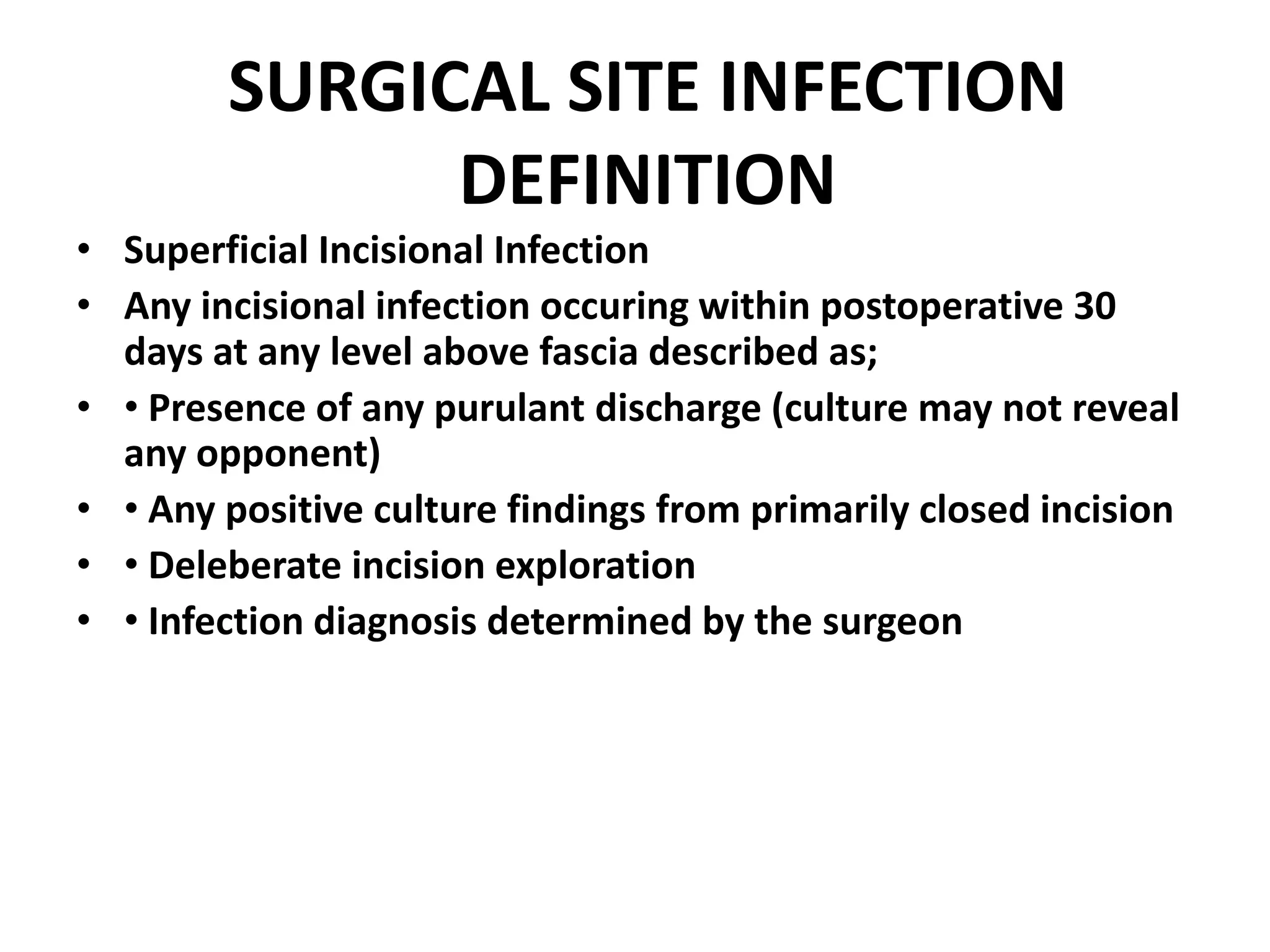 Surgical infections | PPTX