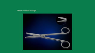 Basic Mayo Instruments Surgical Instrumentation1.pdf DEFINE BASIC CATEGORIES OF INSTRUMENTS | PDF