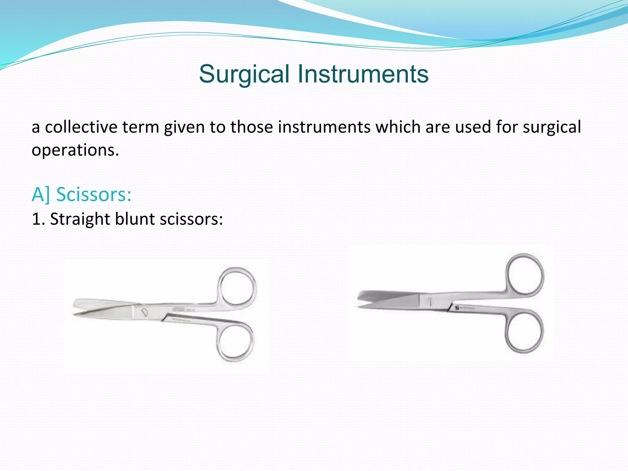 Surgical instrument ppt PPT