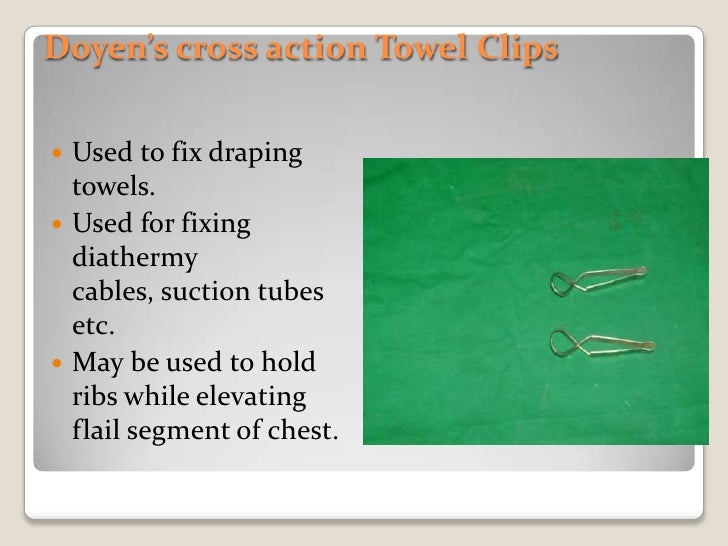 What are medical clips used for?