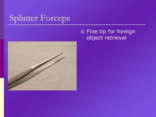 Surgical Instruments used in the hospital.ppt