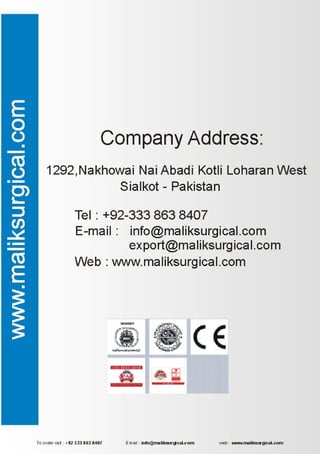 Surgical Instruments Brochure