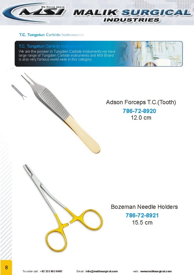 Surgical Instruments Brochure | PDF