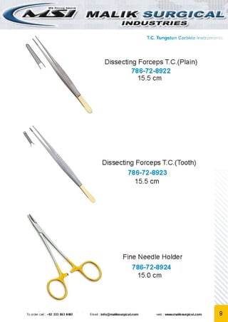 Surgical Instruments Brochure