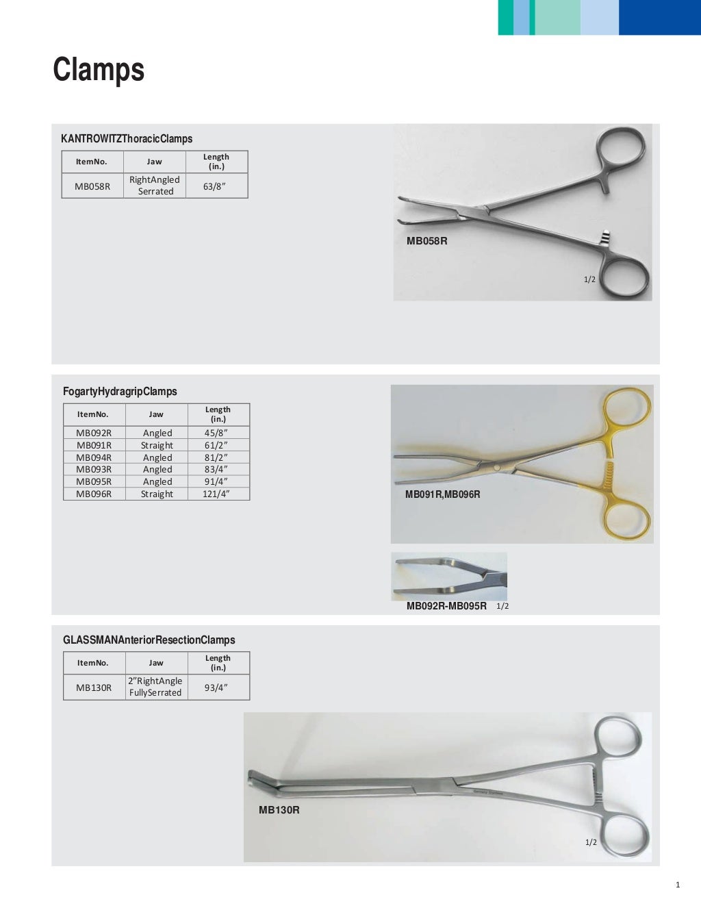 Surgical instruments pdf catalog by AB Village