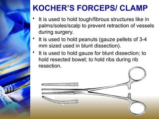 SURGICAL INSTRUMENTS for health care students .pptx