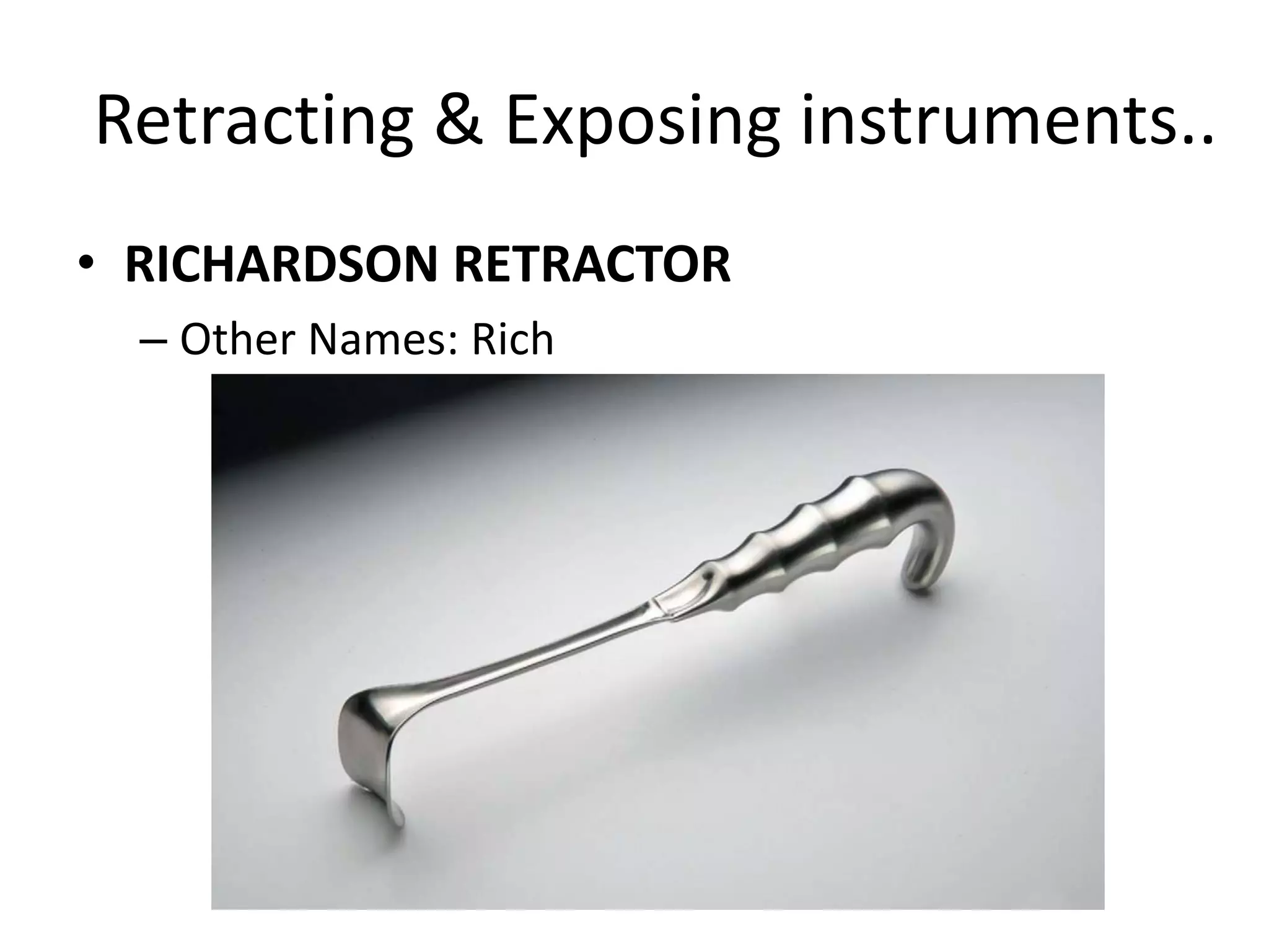 Surgical instruments I | PPTX
